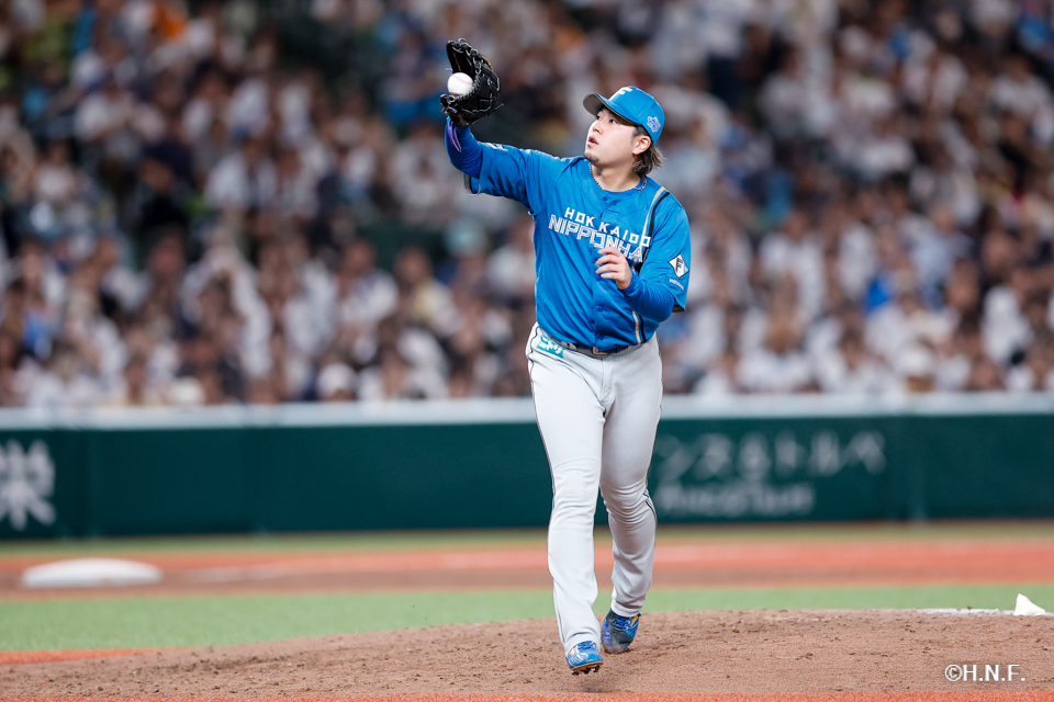 8回裏、堀投手03