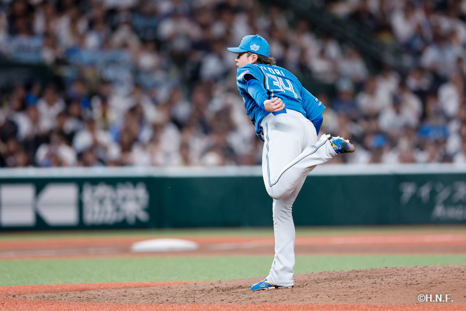 8回裏、堀投手04
