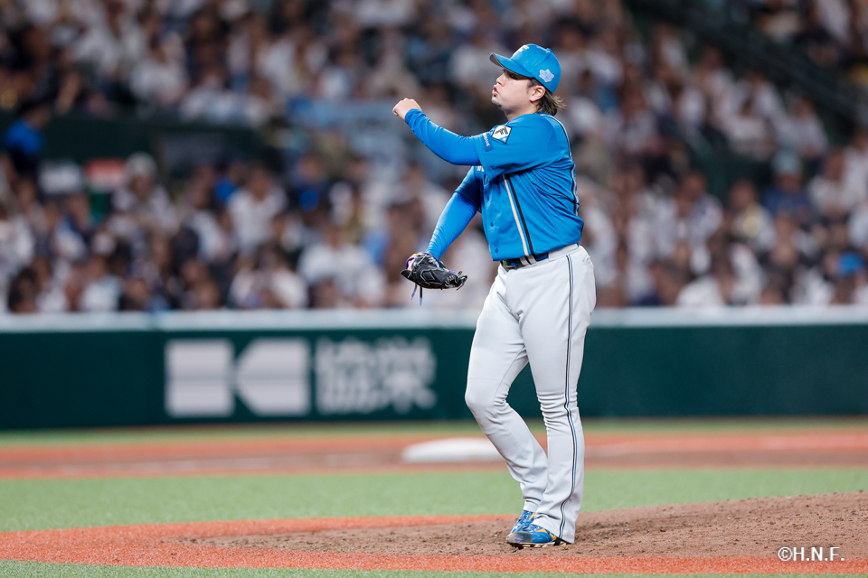 8回裏、堀投手06
