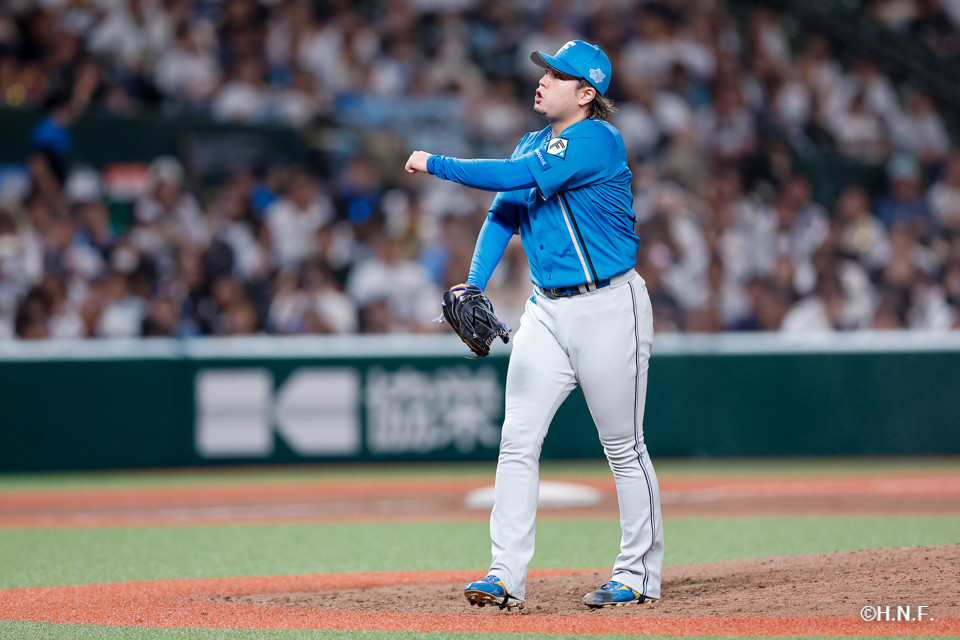 8回裏、堀投手07