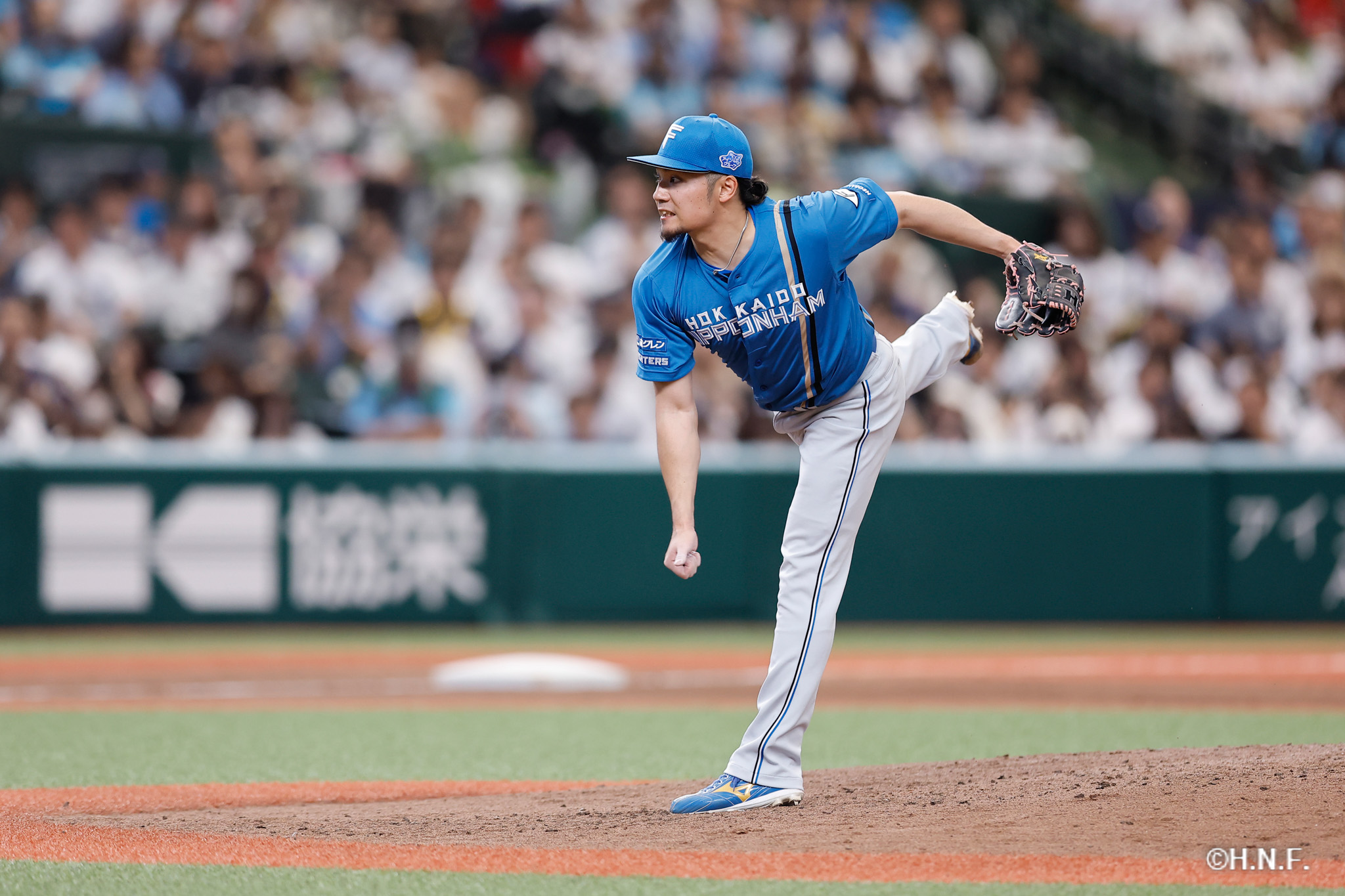 先発の伊藤投手10