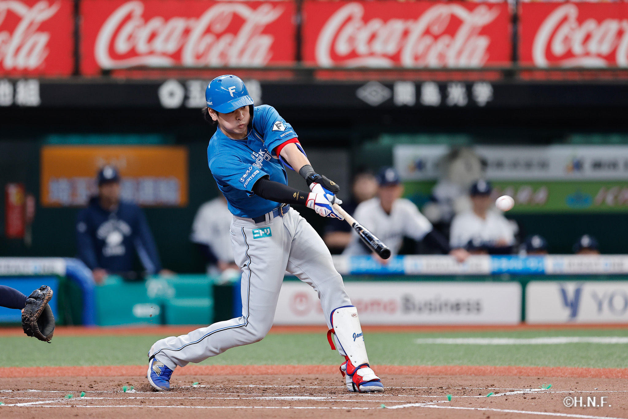 2回表、野村選手01