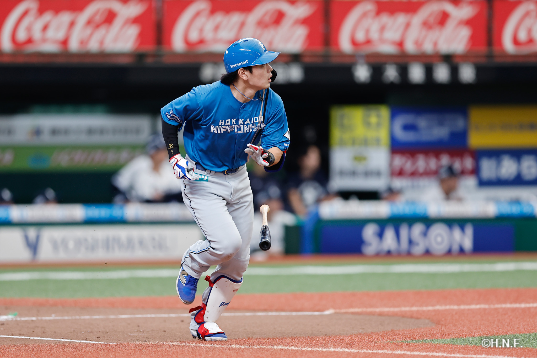 2回表、野村選手02
