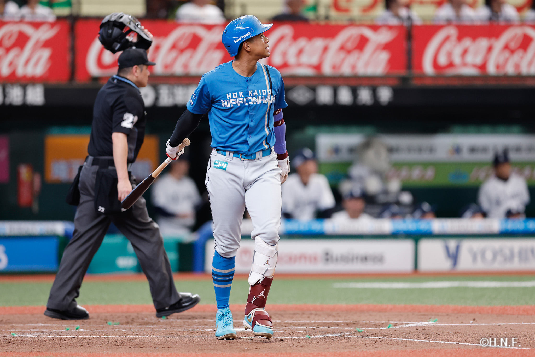 4回表、万波選手03
