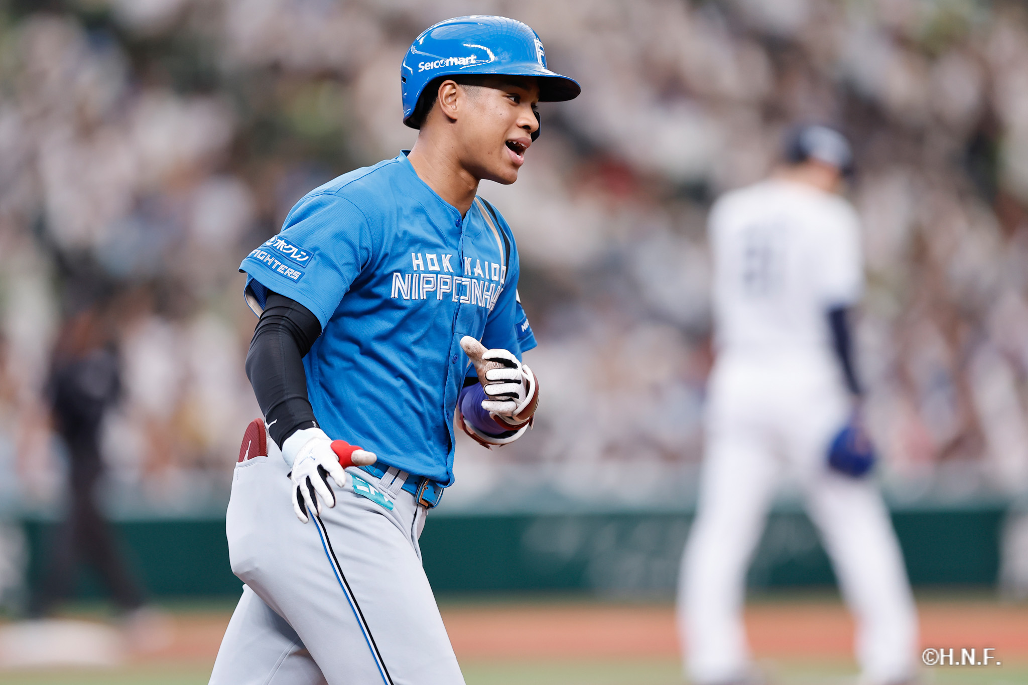 4回表、万波選手08