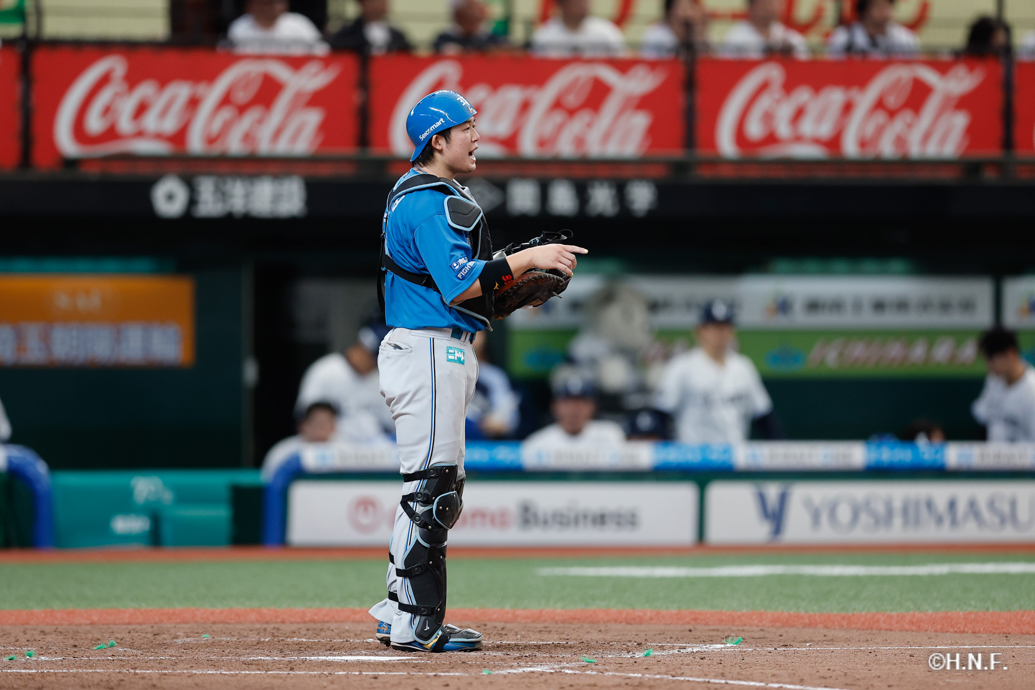 5回裏、進藤選手01
