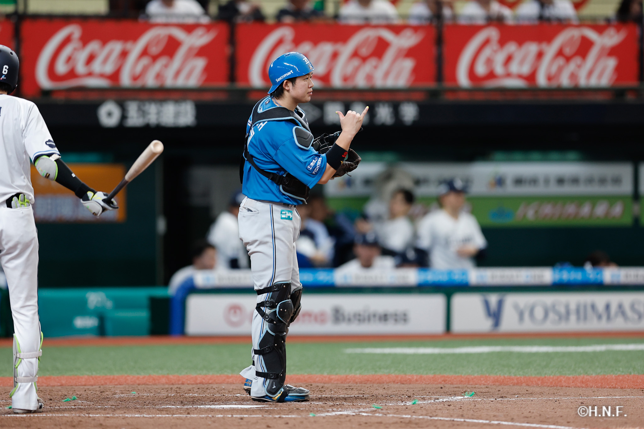 5回裏、進藤選手02