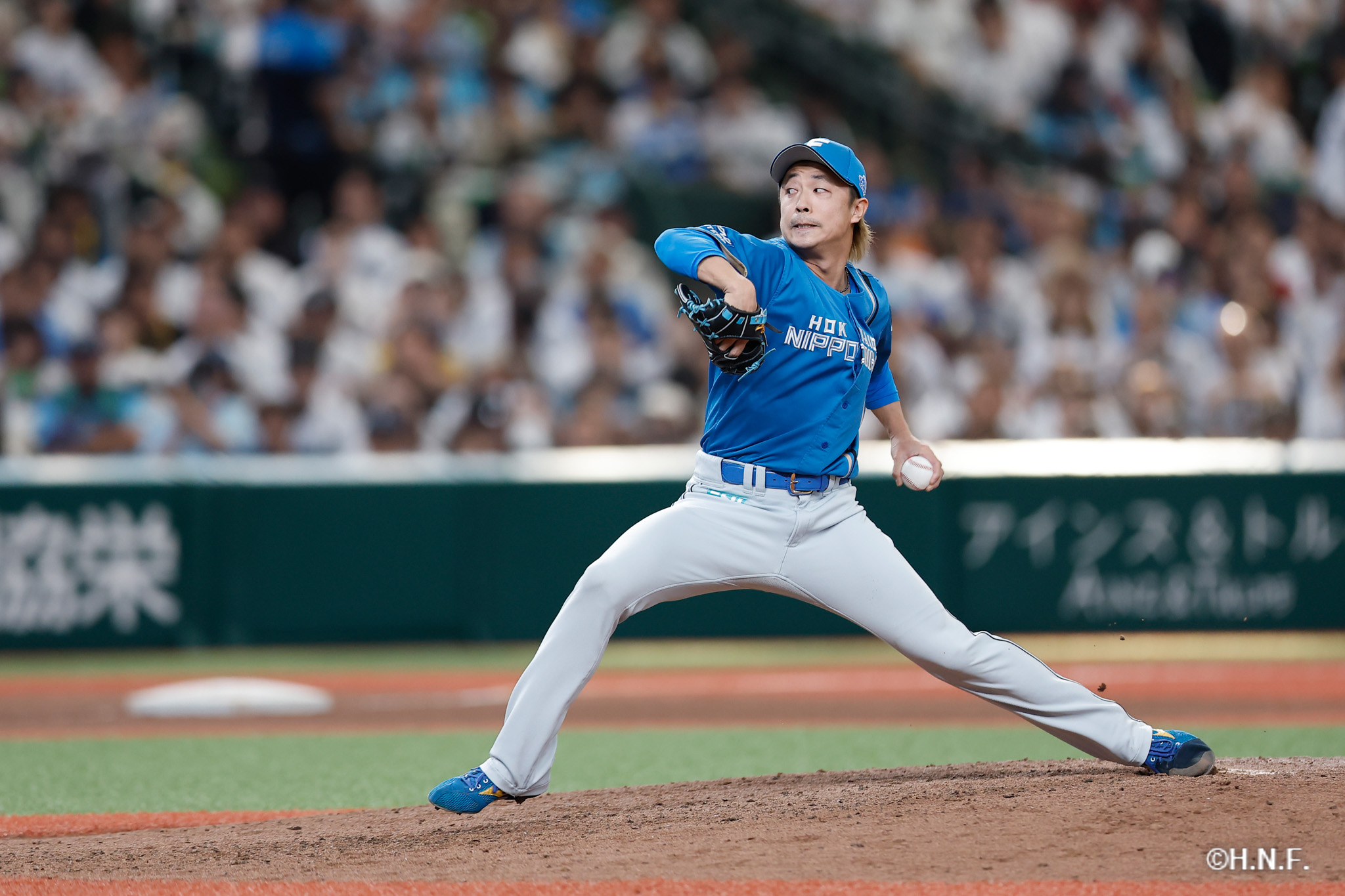 6回裏、島本投手01
