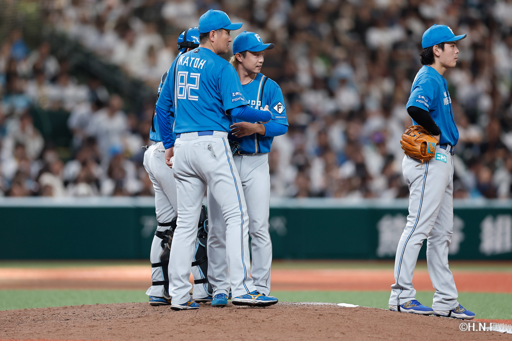 6回裏、島本投手02