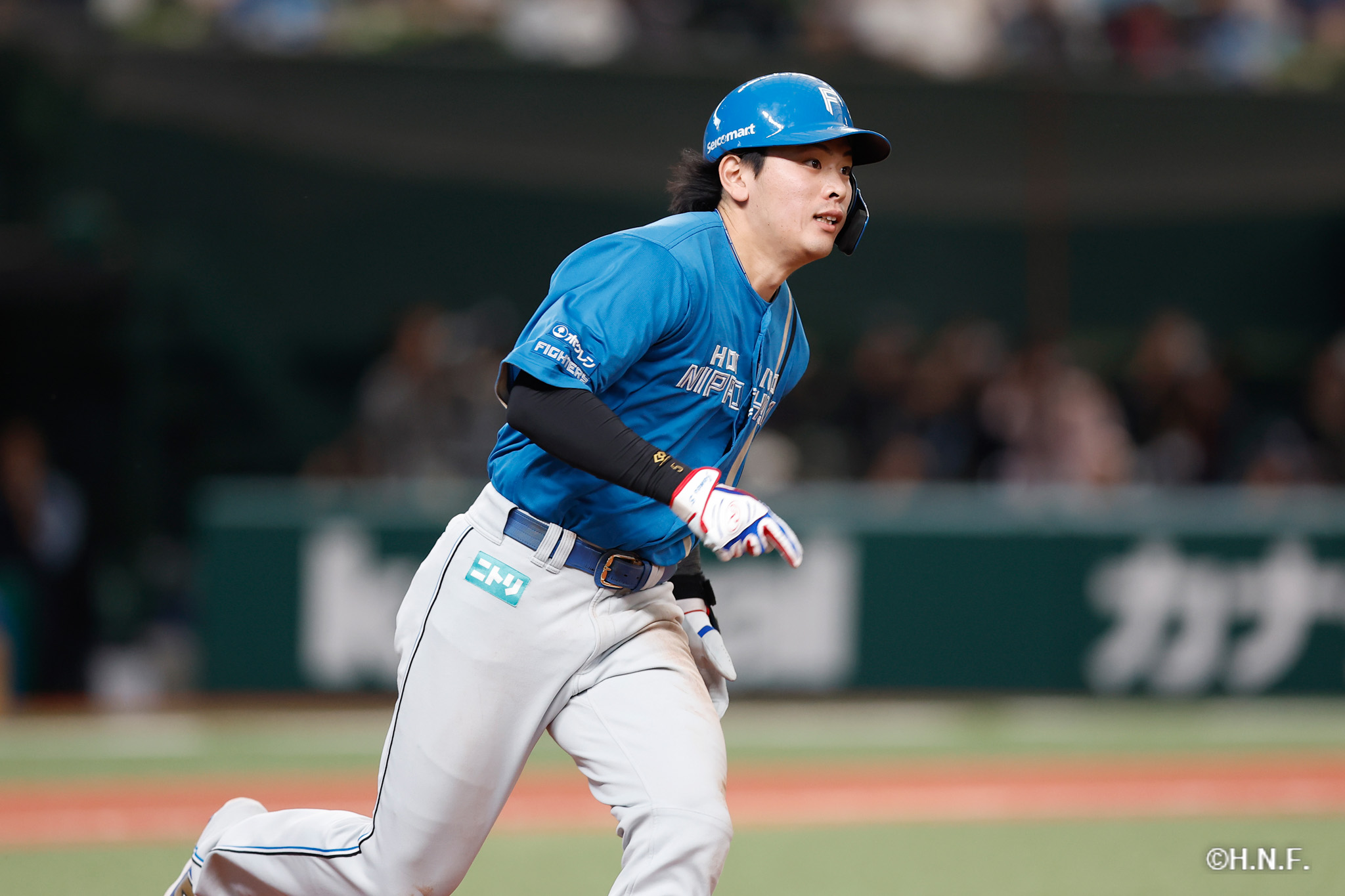 7回表、野村選手