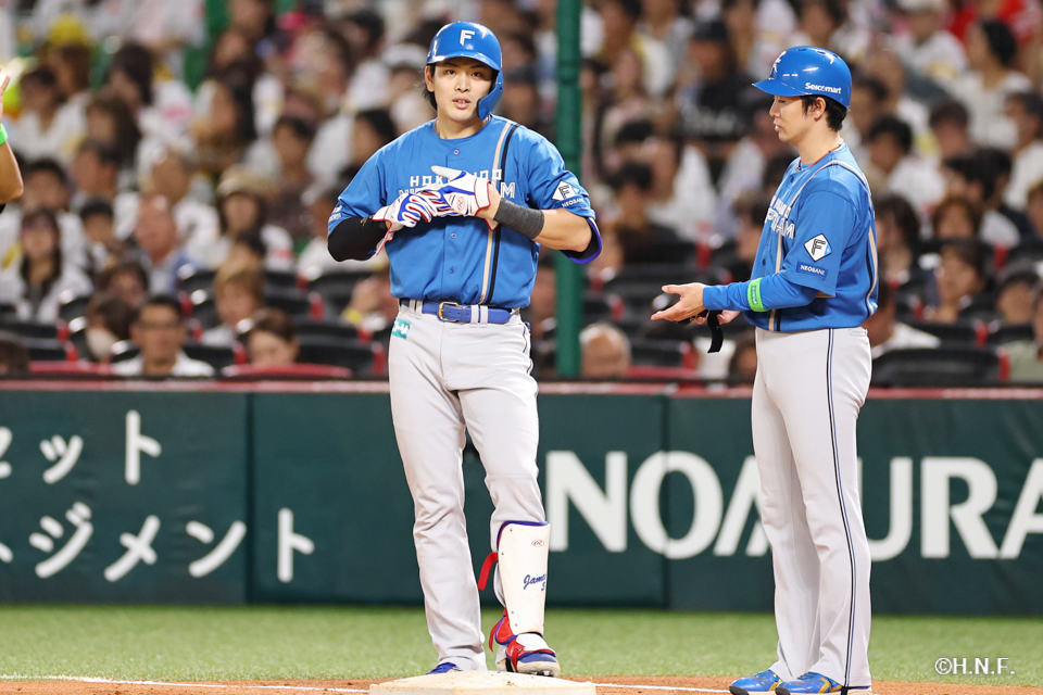 3回表、野村選手
