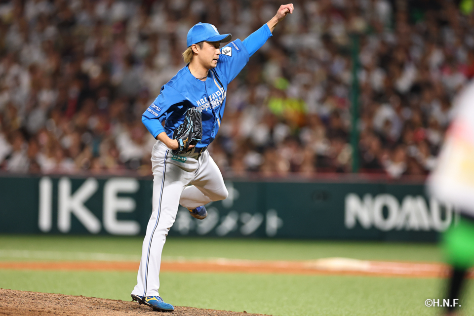 4回裏、島本投手