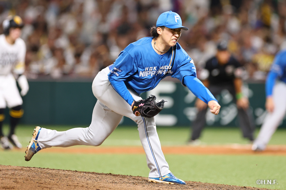 5回裏、細野投手02