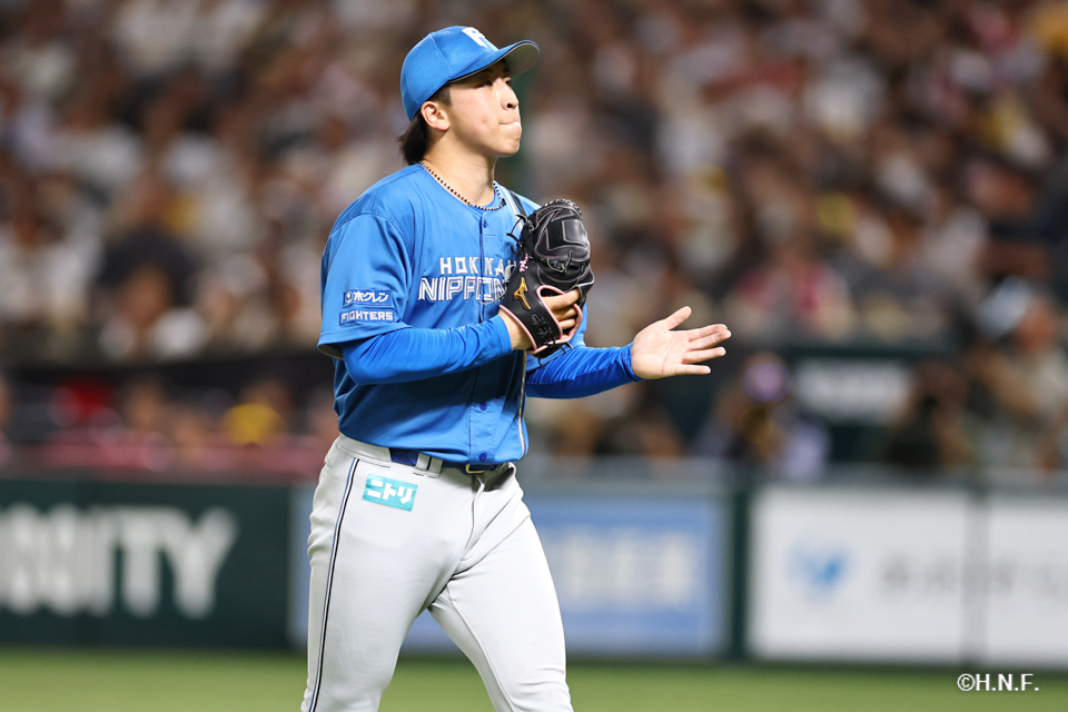 6回裏、細野投手