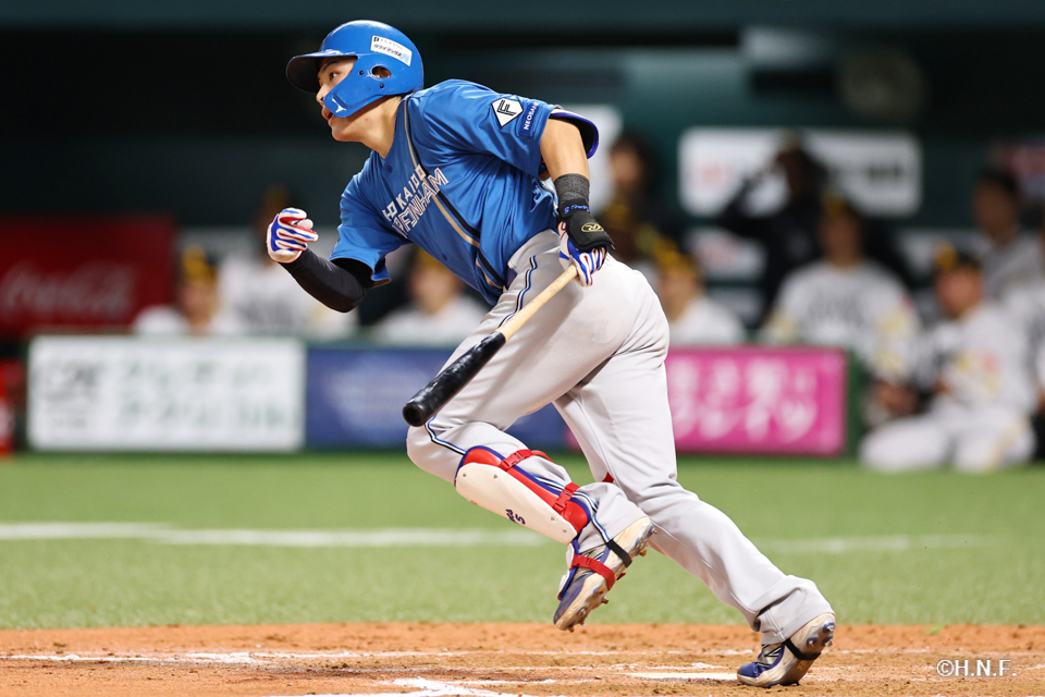 9回表、野村選手