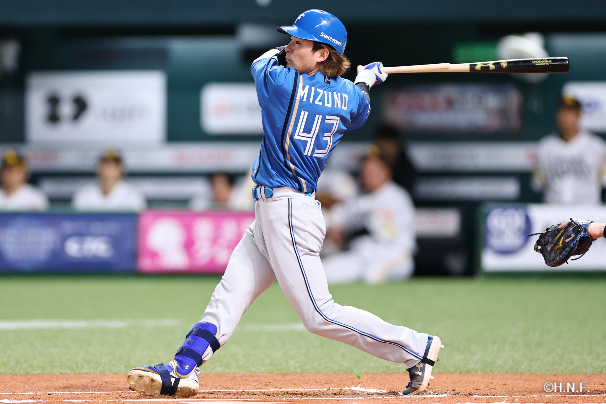 1回表、水野選手02