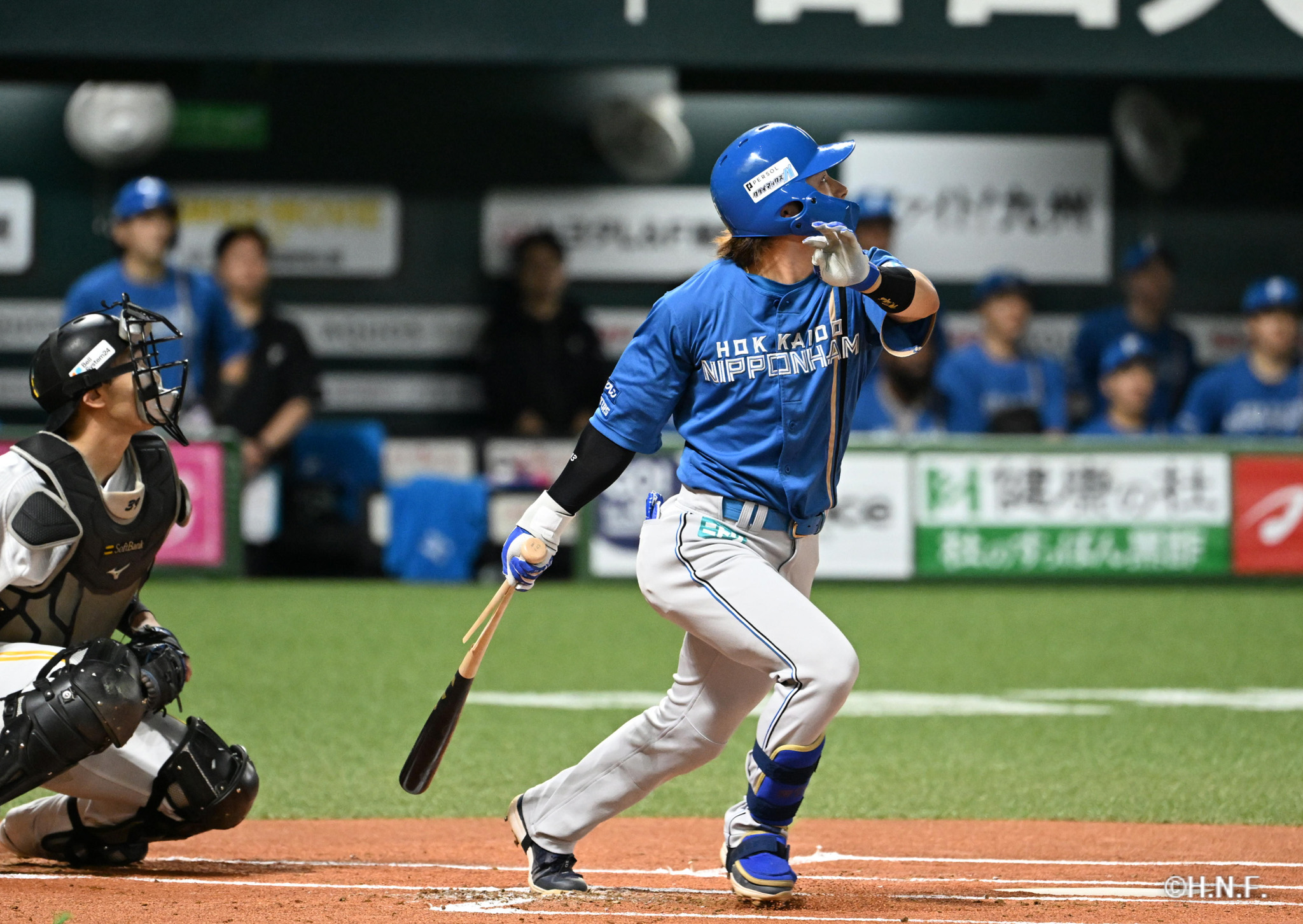 1回表、水野選手03