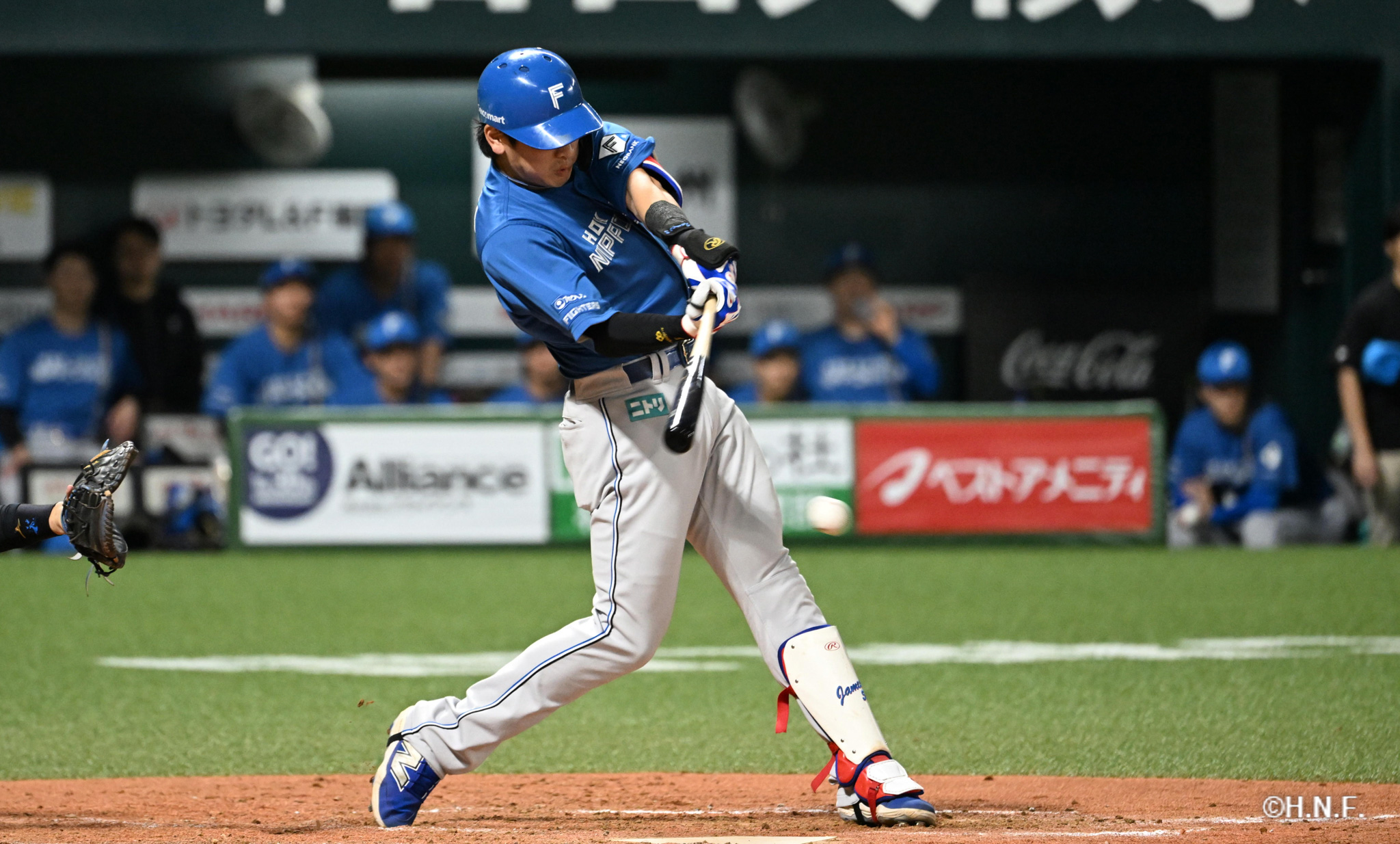 4回表、野村選手02