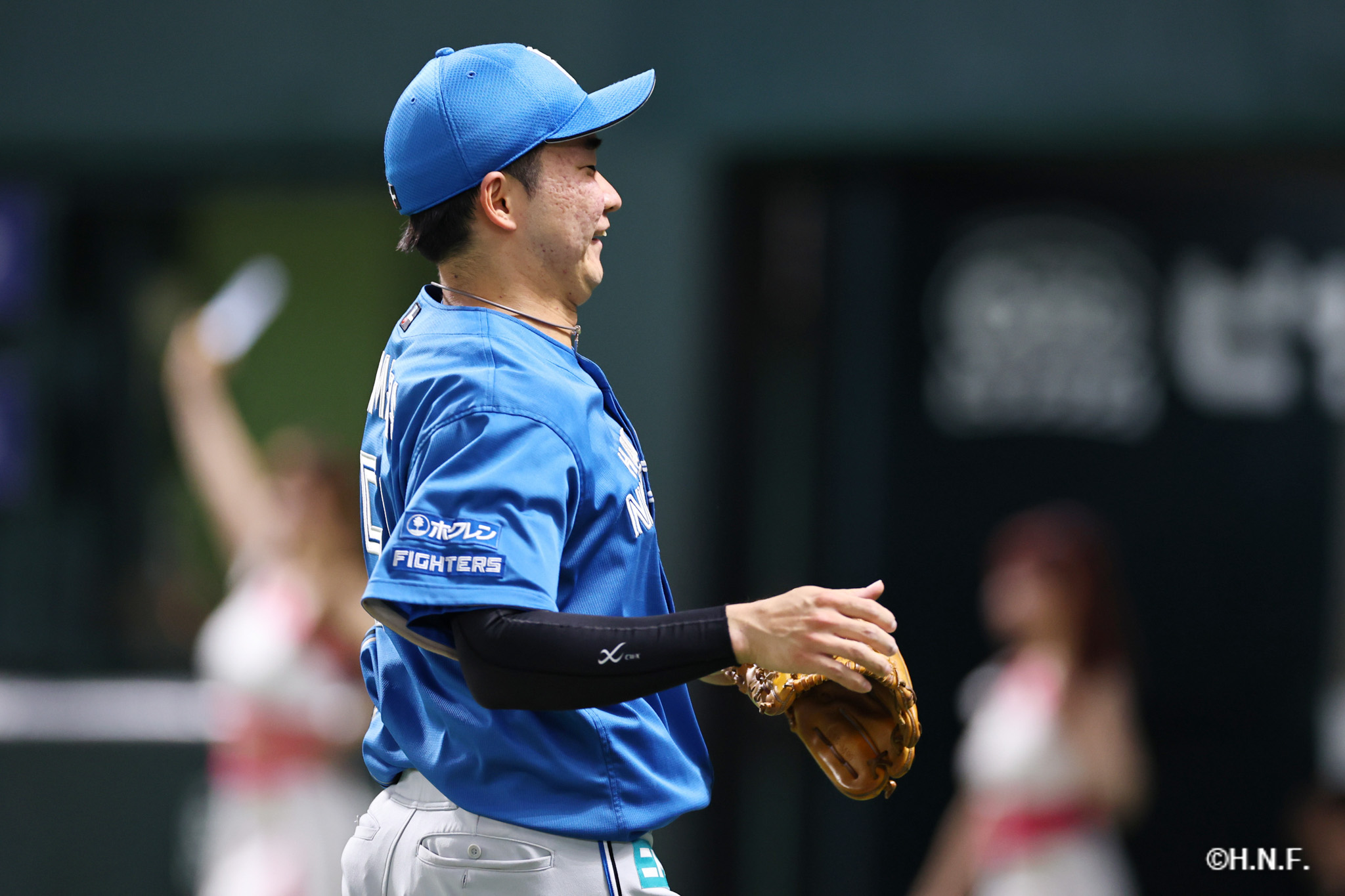 5回裏、山縣選手
