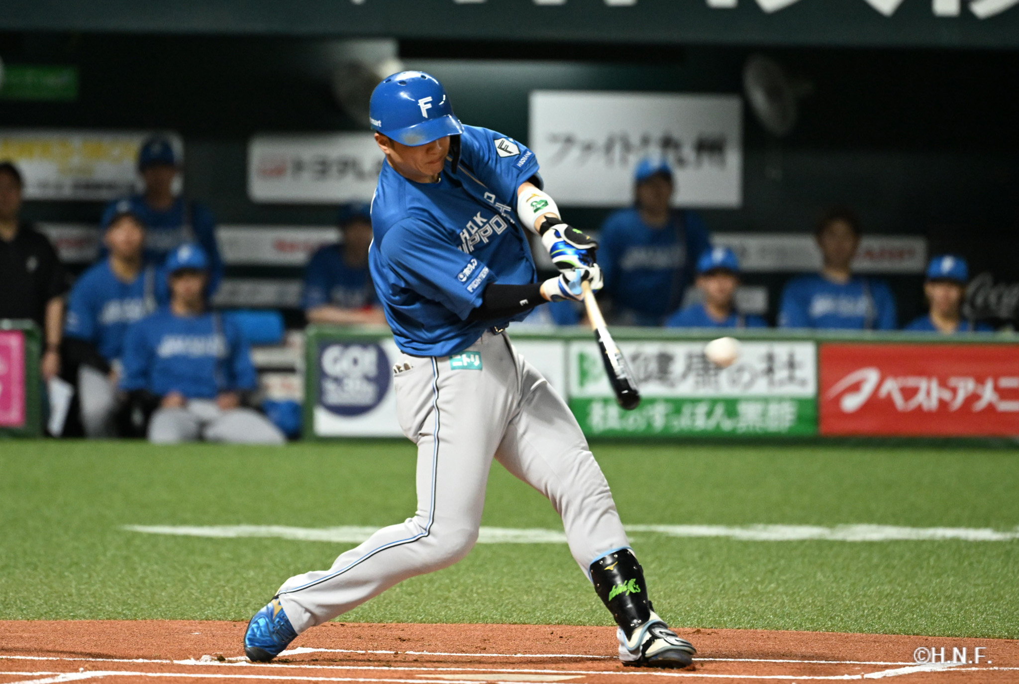 1回表、郡司選手01