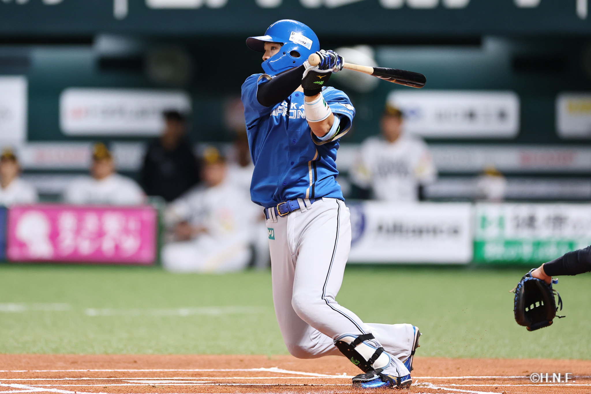1回表、郡司選手02