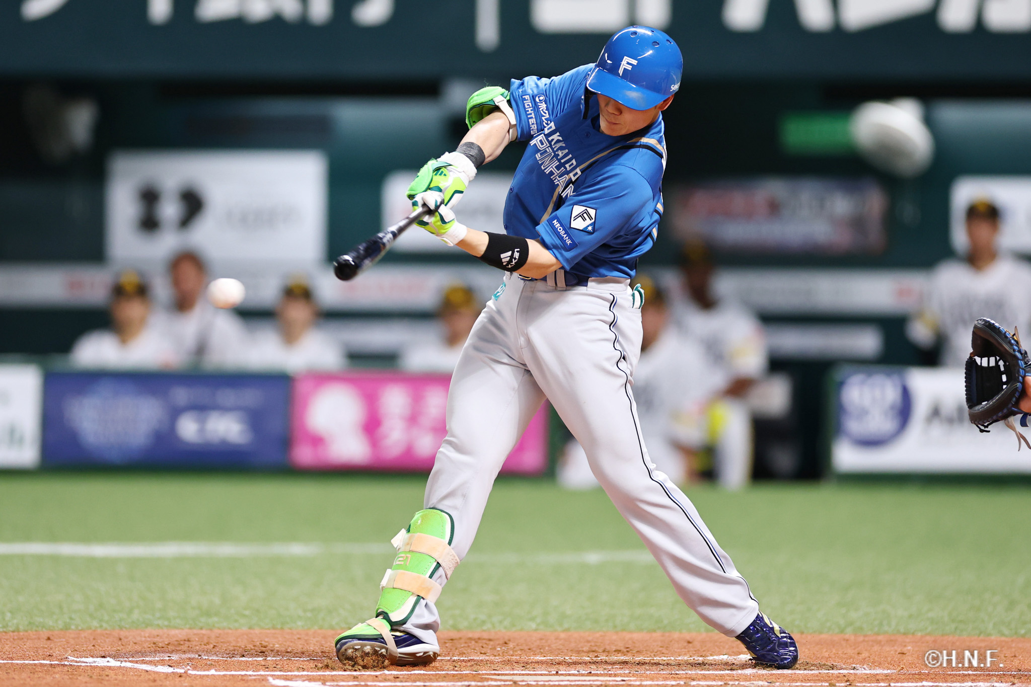 1回表、清宮選手01