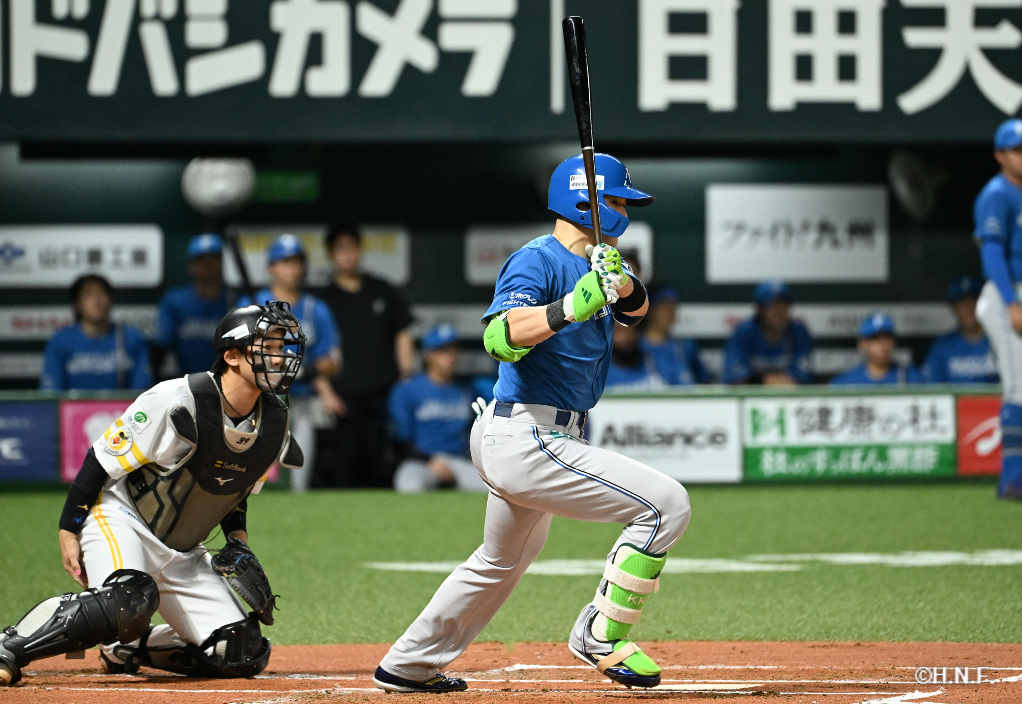 1回表、清宮選手03