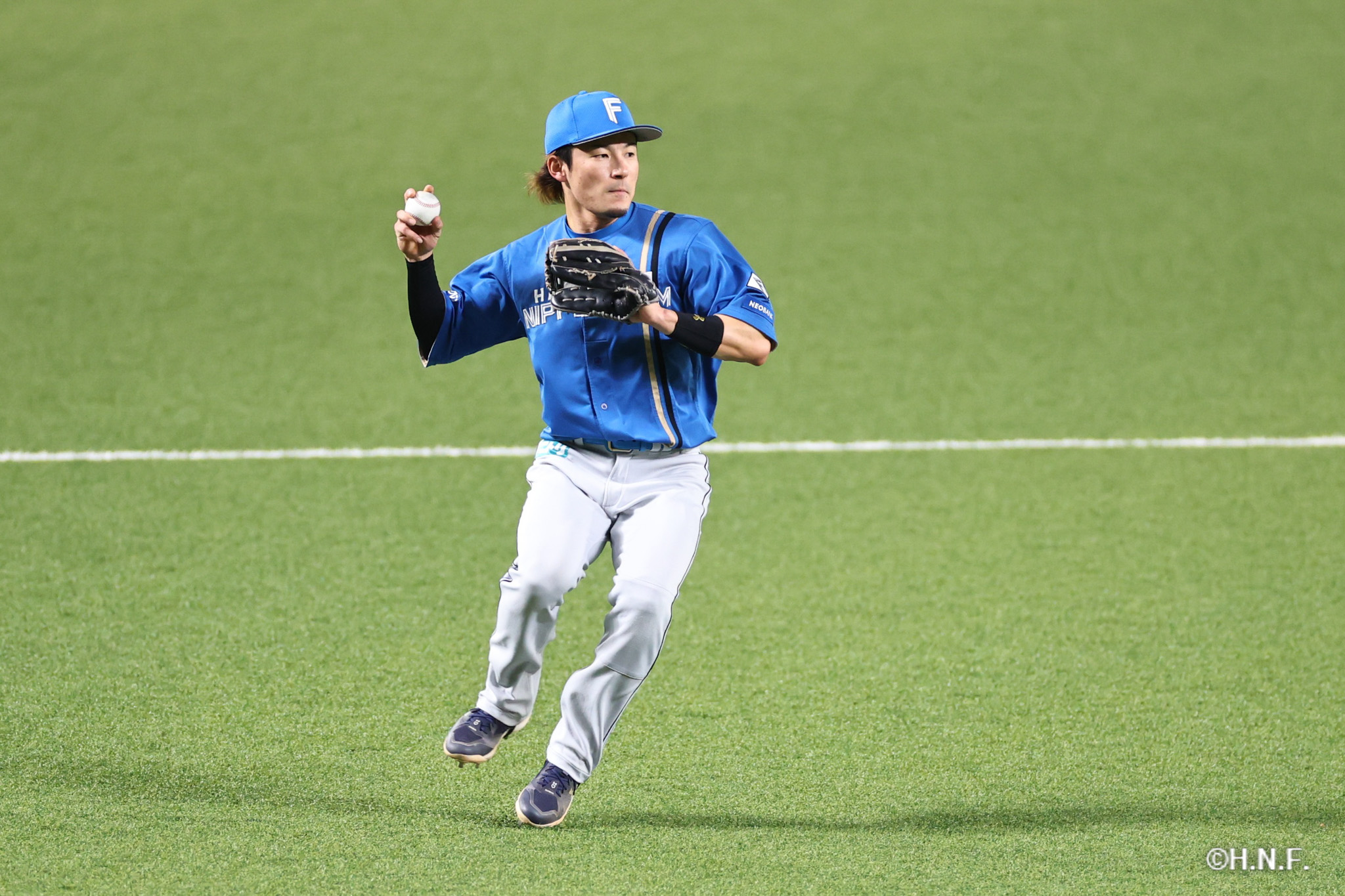 1回裏、水野選手
