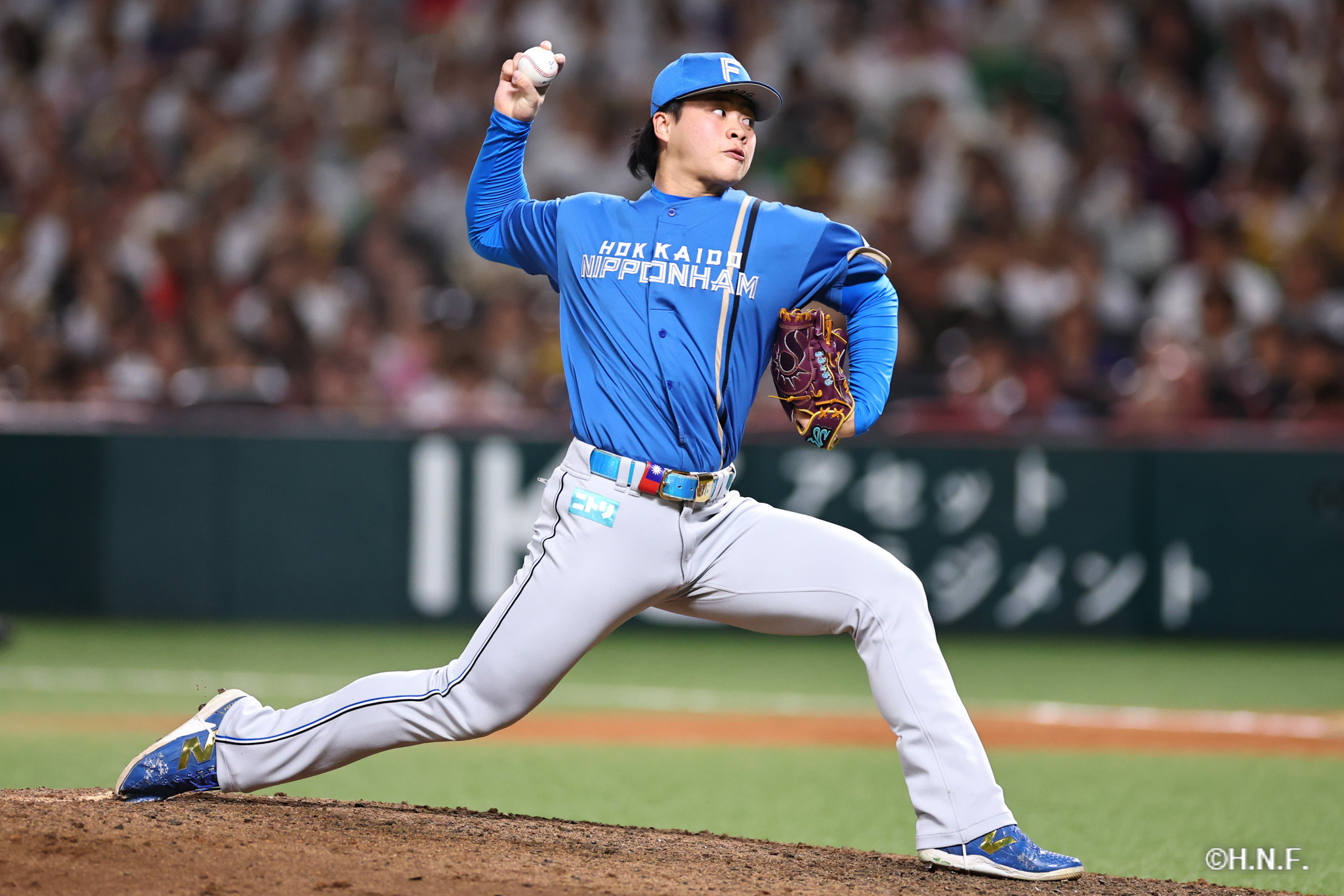6回裏、孫投手02