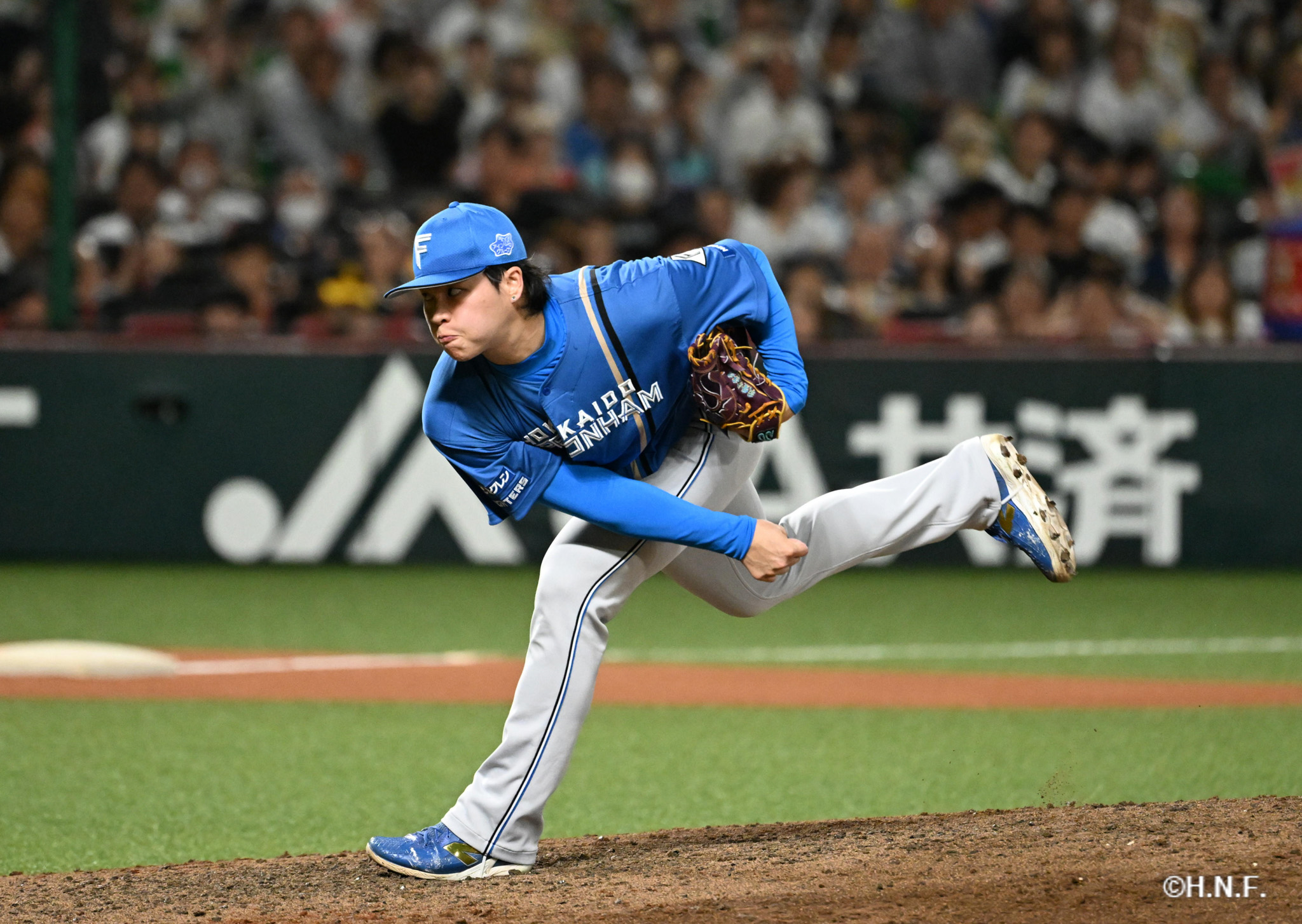 6回裏、孫投手03