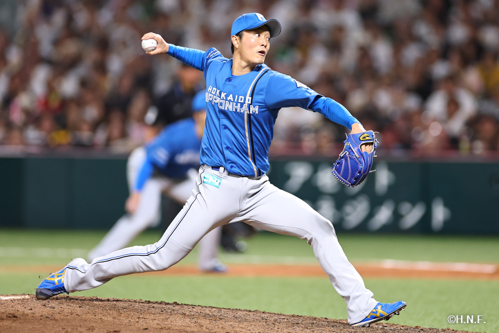 6回裏、玉井投手02