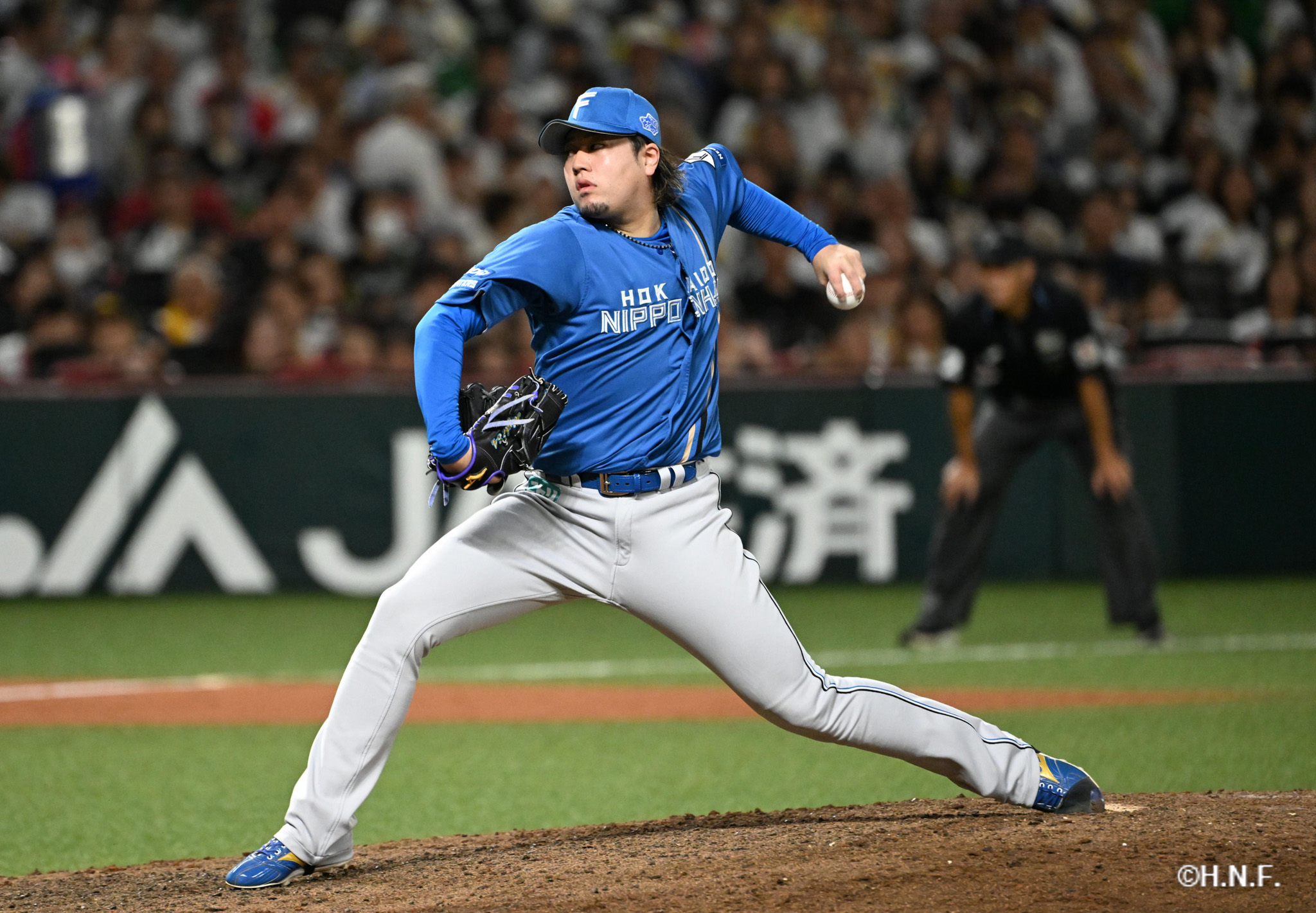 7回裏、堀投手02