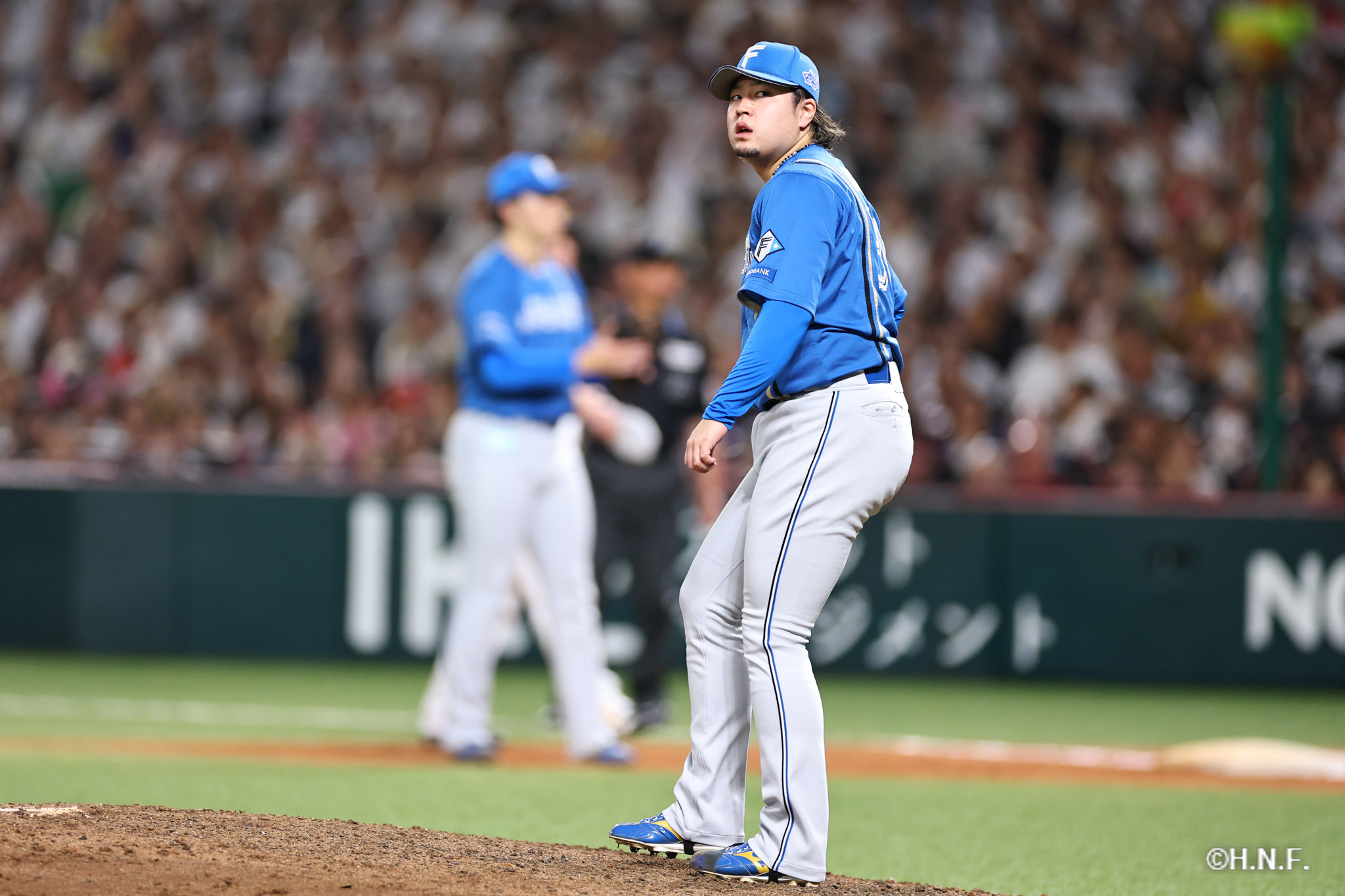 7回裏、堀投手03