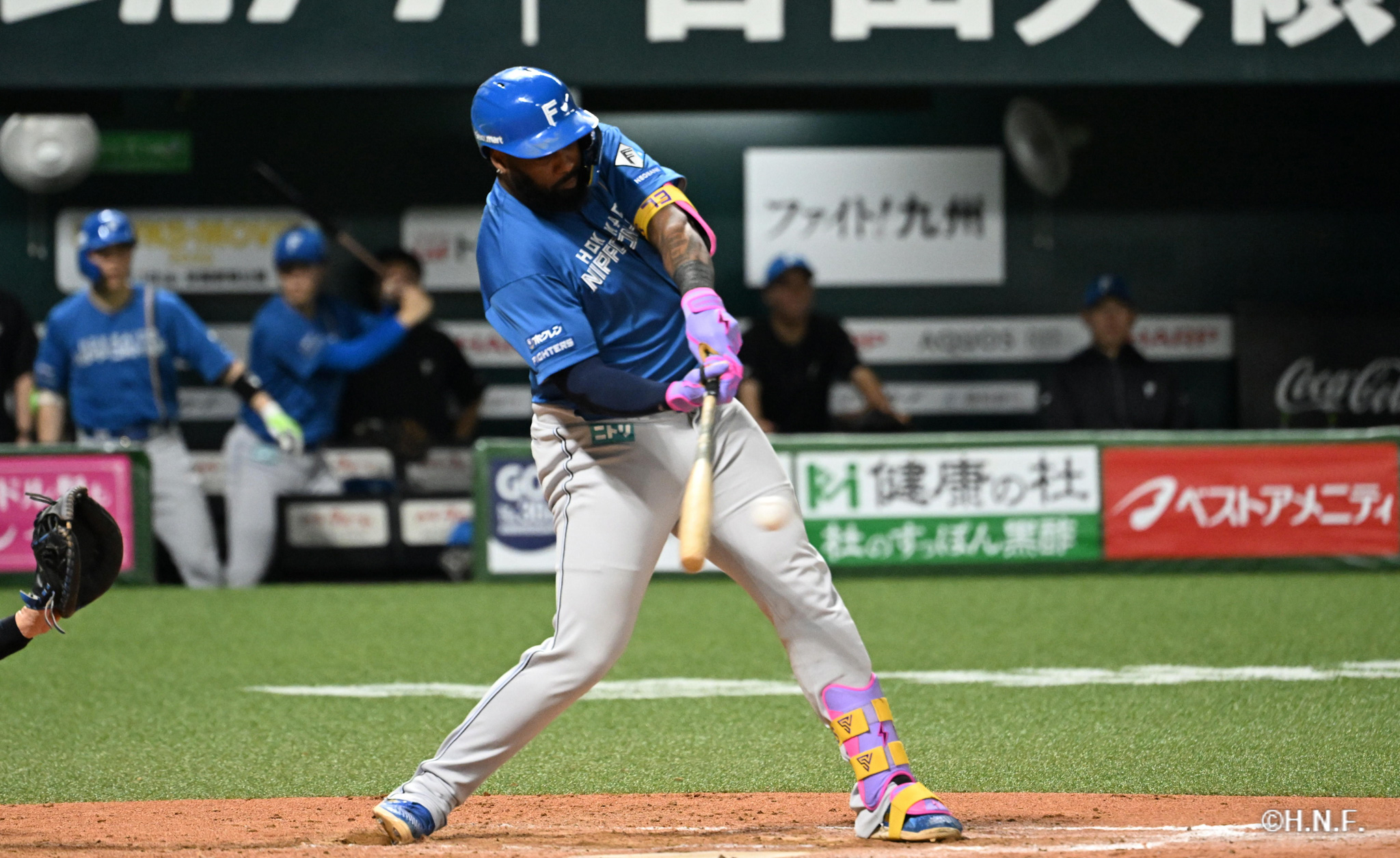 8回表、レイエス選手