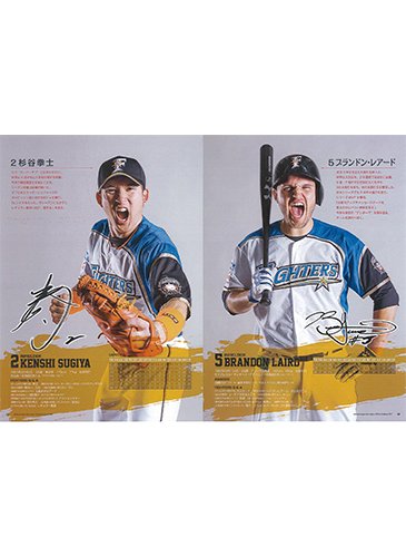 大谷翔平・中田翔　２０１７ 北海道日本ハムファイターズカレンダーポスター 7b90a9277d5bf31f6a7eafad08e15d