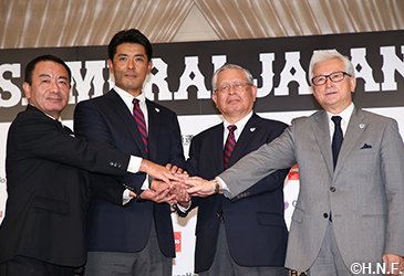 稲葉SCOが侍ジャパン代表監督に就任 | 北海道日本ハムファイターズ 稲葉SCOが侍ジャパン代表監督に就任 | 北海道日本ハムファイターズ