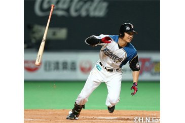 西川遥輝選手がパ・リーグベストナイン（外野手部門）に選出