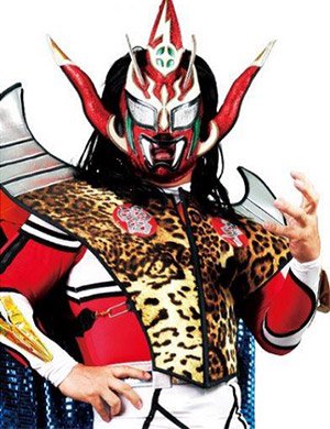 新日本プロレス NJPW 獣神サンダーライガー(ブラック&ゴールド