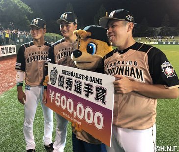 フレッシュオールスターゲーム2018で清宮選手が優秀選手に選出