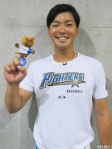 北海道日本ハムファイターズ ピンバッジ 手足 中田翔 西川遥輝