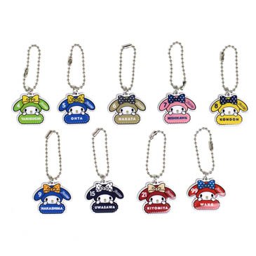 日本ハム ファイターズ　マイメロディ　マイメロ　ぬいぐるみ キーホルダー 未開封 マイメロディ 北海道日本ハムファイターズ コラボ