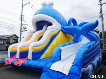 巨大クジラプール