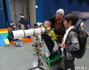 望遠鏡をのぞいてみよう