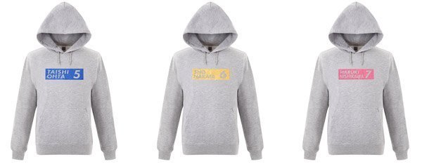 ナンバーラメパーカー