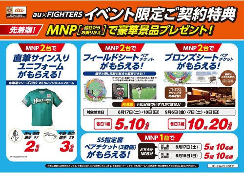 au×FIGHTERSイベント