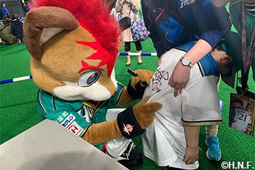 フレップとポリーの直筆サイン会01