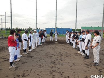 熱血オトコ野球塾の様子1