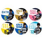 ステッカー全6選手