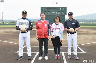 試合前セレモニー