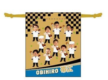 地方開催記念巾着